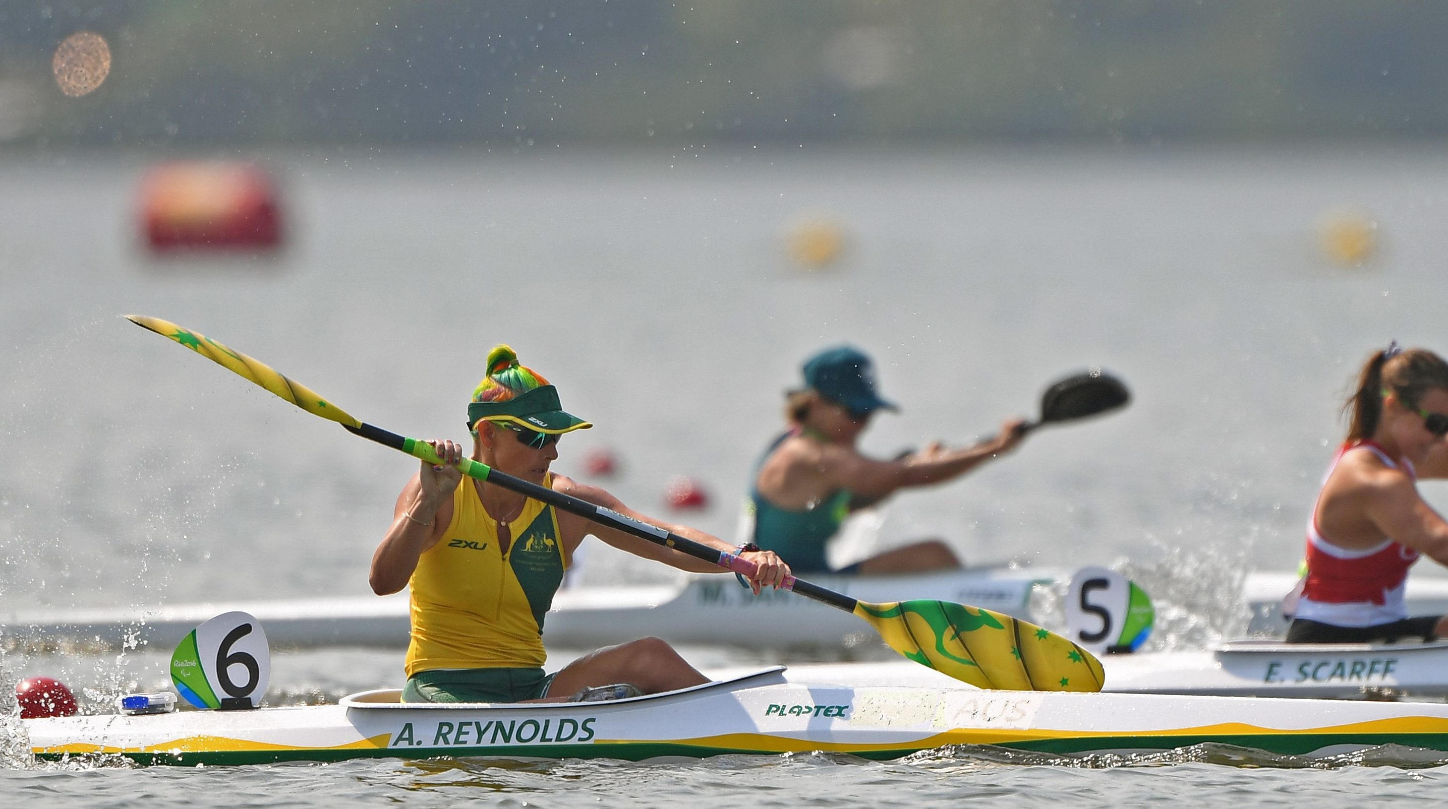 Kayak and Paracanoe Rowing